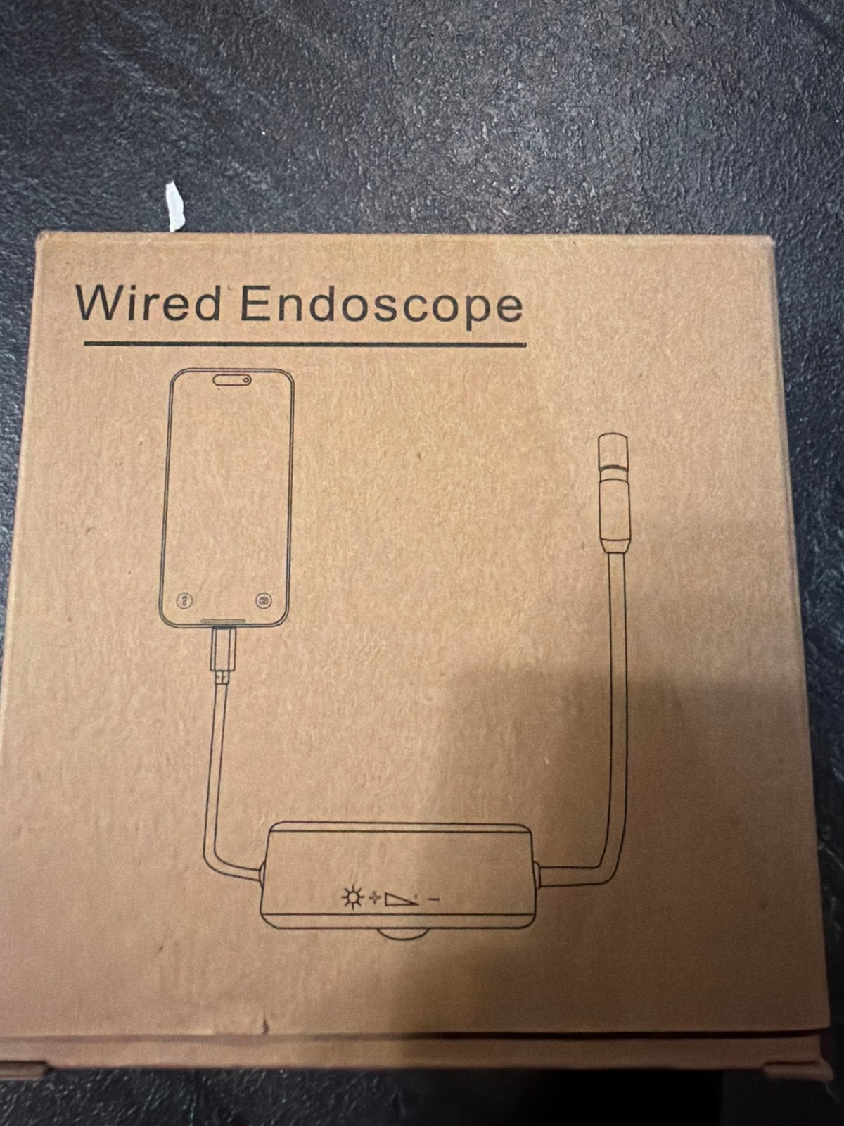 Wired Endoscoop 2m, 8mm, Hardwire, 2-in-1, Ophalen, Nieuw