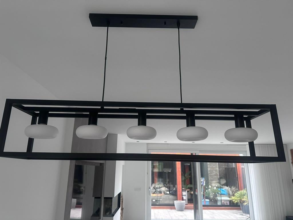 Hanglamp zwart, Ophalen, Zo goed als nieuw, Minder dan 50 cm