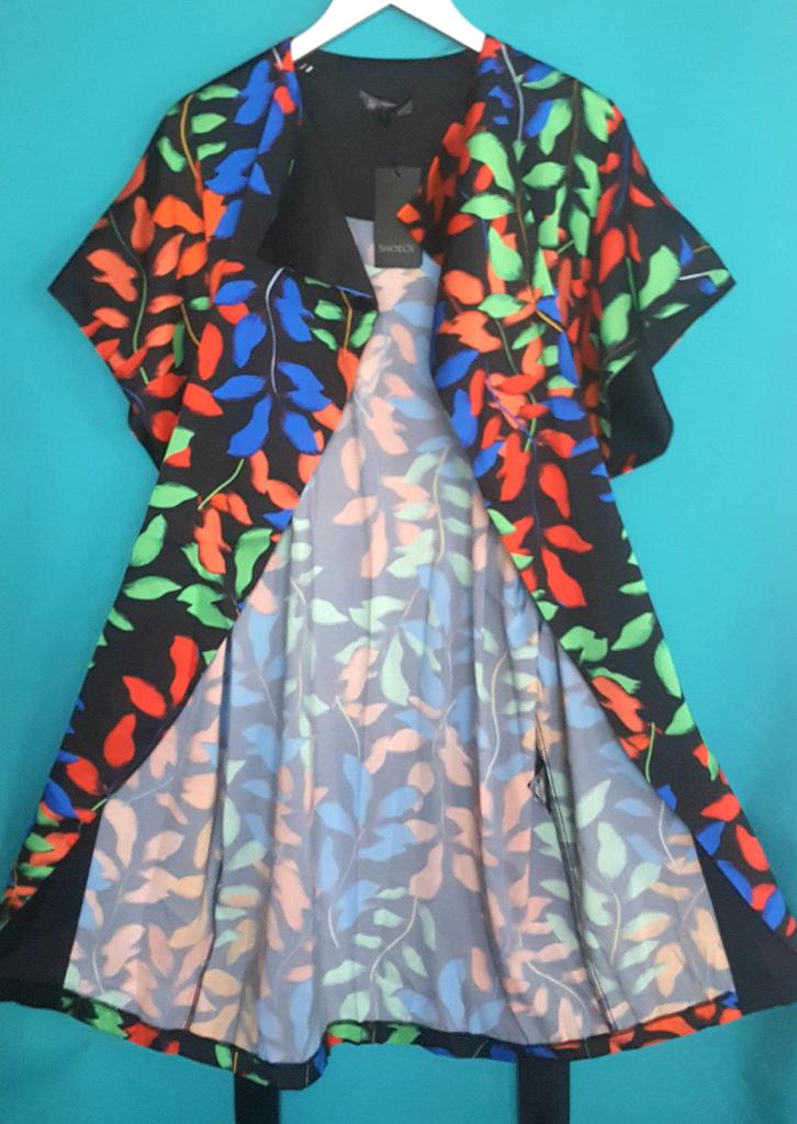 SHOT OFF - nieuwe silky kimono, maat S/M, Verzenden, Nieuw, X, X