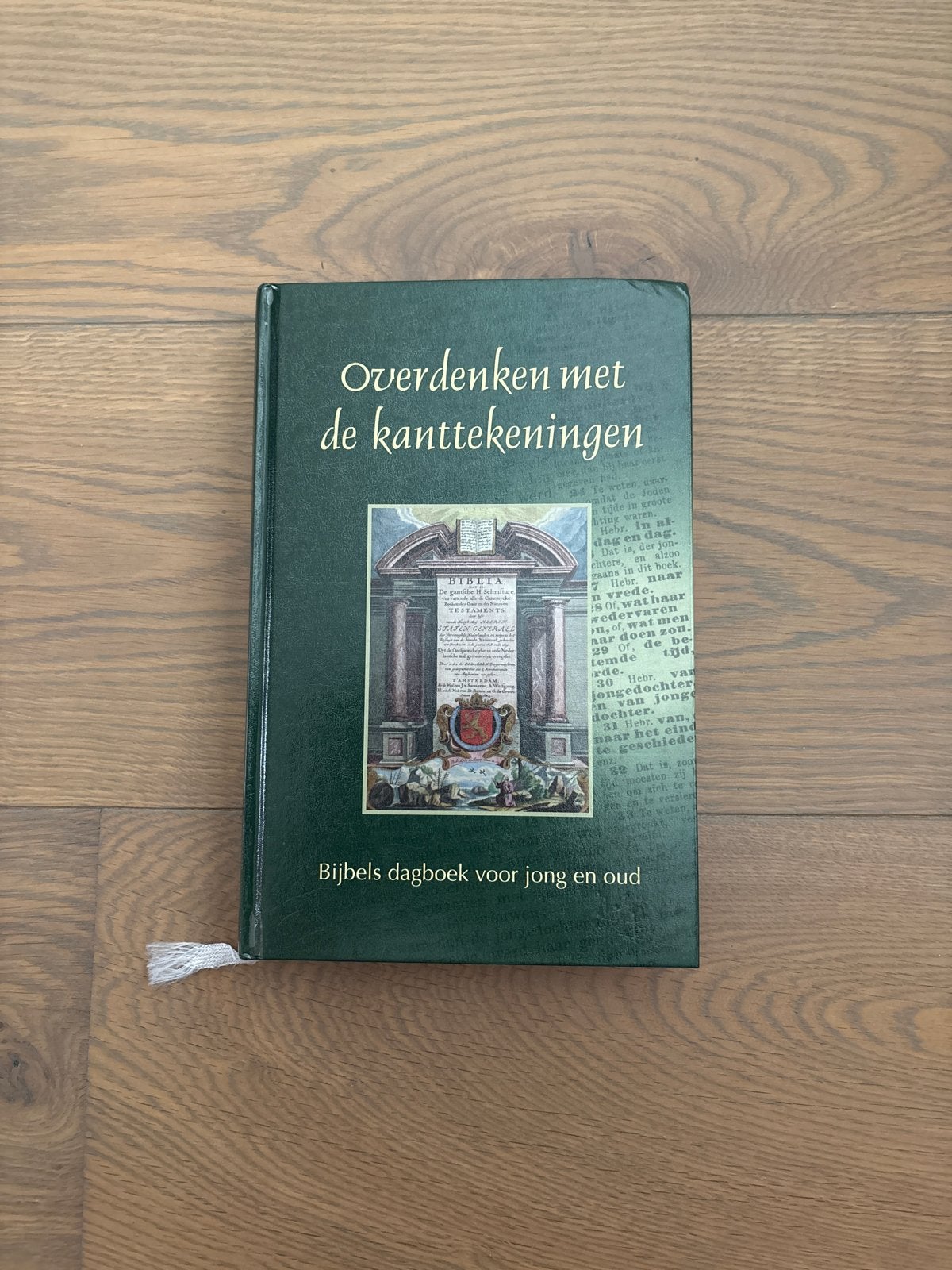 Overdenken met de kanttekeningen - Bijbels dagboek, Ophalen of Verzenden, Zo goed als nieuw, Christendom | Protestants