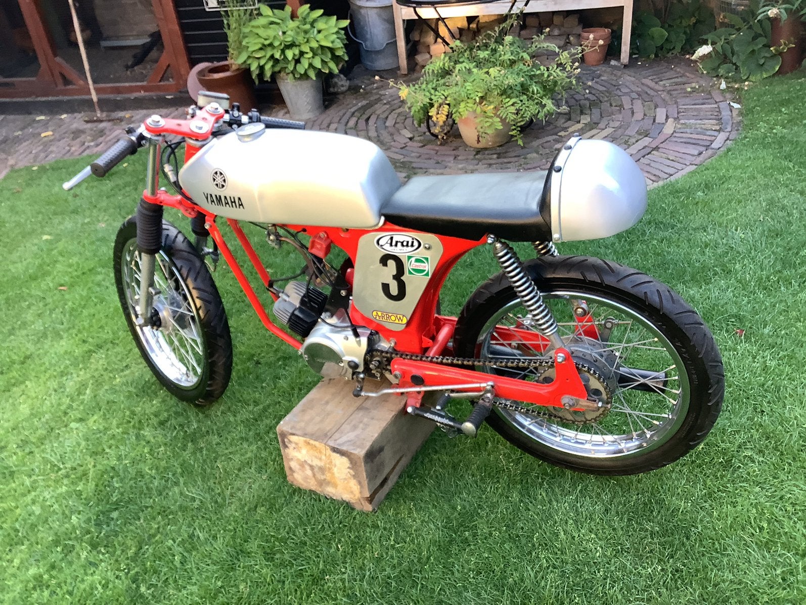 Yamaha fs1racer, Ophalen, Yamaha