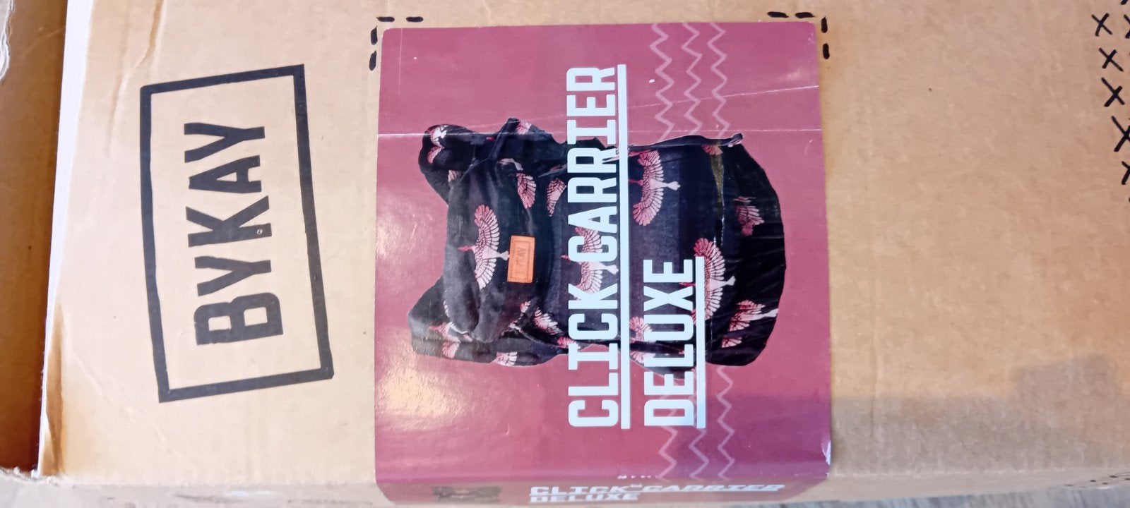 Bykay Click Carrier Deluxe Draagzak - Zo goed als nieuw, Overige merken, Overige typen, Ophalen of Verzenden, Zo goed als nieuw