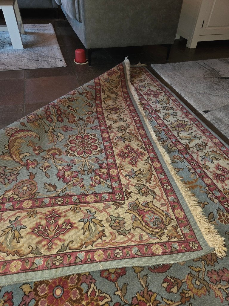 Perzisch tabriz tapijt 190x290cm met taxatierapport, Huis en Inrichting, Stoffering | Tapijten en Kleden, Ophalen, Gebruikt, 150 tot 200 cm