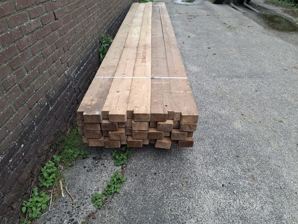 Balken/gordingen grote maten vanaf €1/m1, Doe-het-zelf en Verbouw, Hout en Planken, Ophalen, Gebruikt, Balk, Vuren