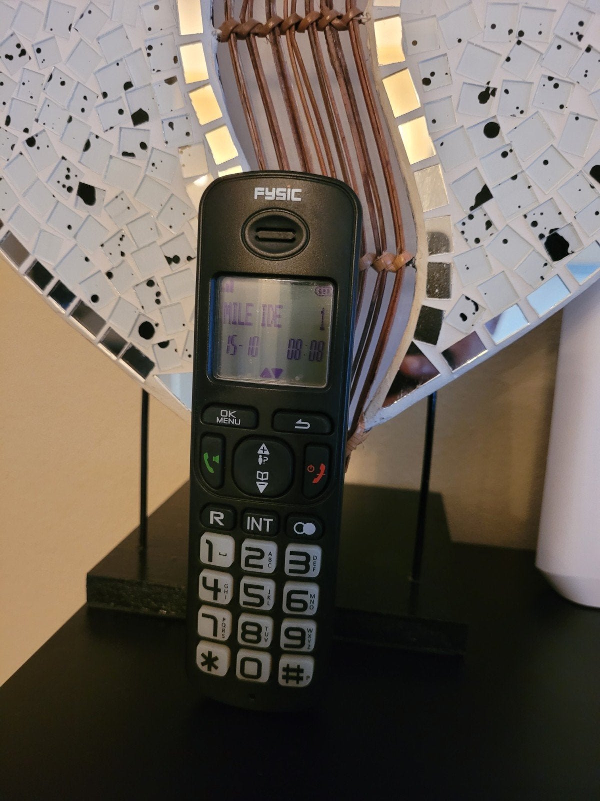 Vaste huistelefoon Fysic FX-5500 draadloze DECT-telefoon, Ophalen, Zo goed als nieuw, 1 handset, Stralingsarm