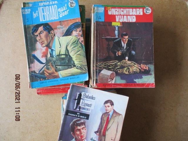 adv1979 geheim agent ministrip, Boeken, Stripboeken, Eén stripboek, Ophalen, Gelezen