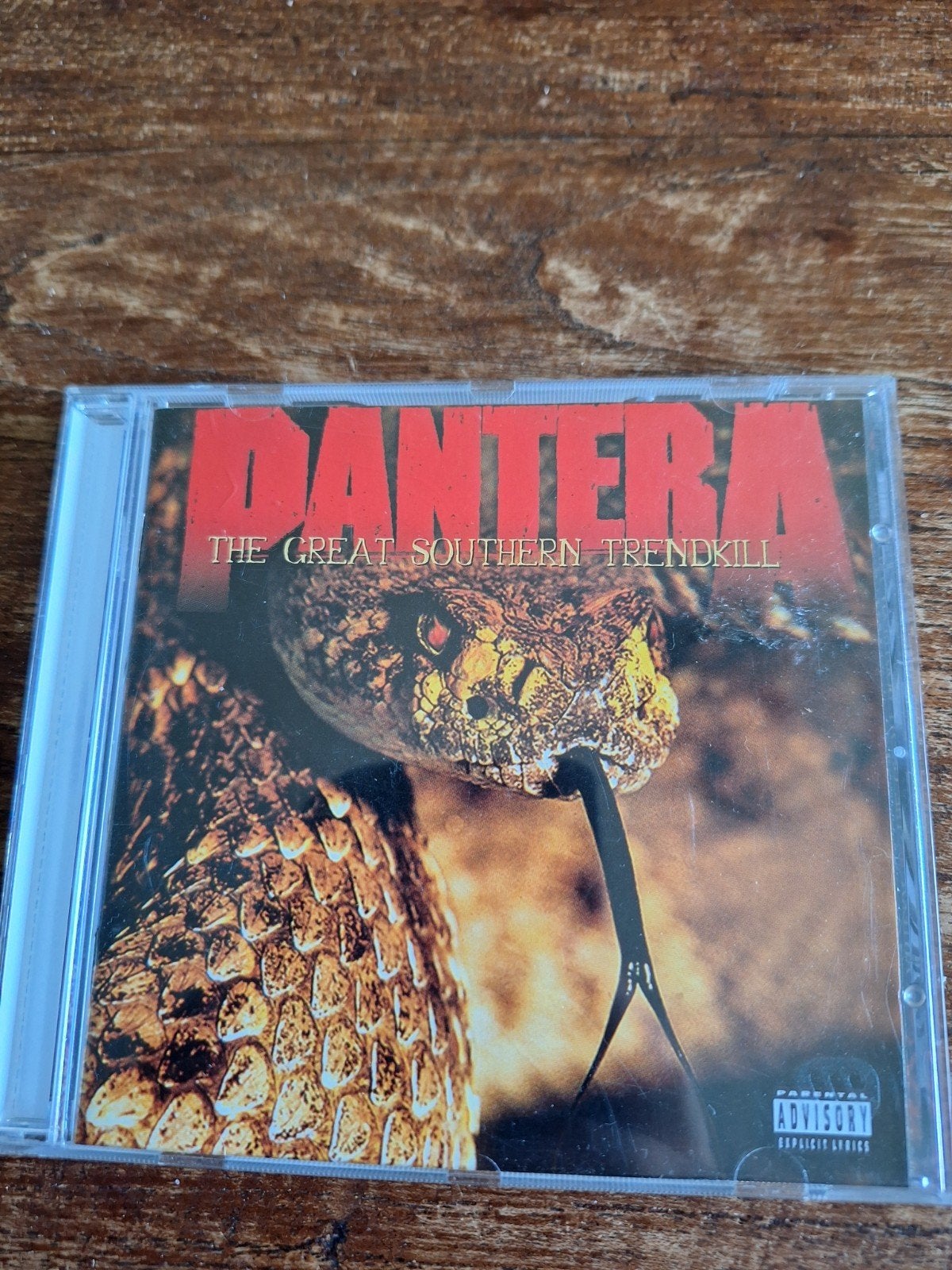 Pantera - The Great Southern Trendkill CD (Heavy Metal), Cd's en Dvd's, Inclusief boekje, Ophalen of Verzenden, Zo goed als nieuw