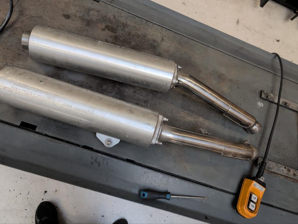 Suzuki Hayabusa Gen 1 Uitlaten - Origineel, Ophalen of Verzenden