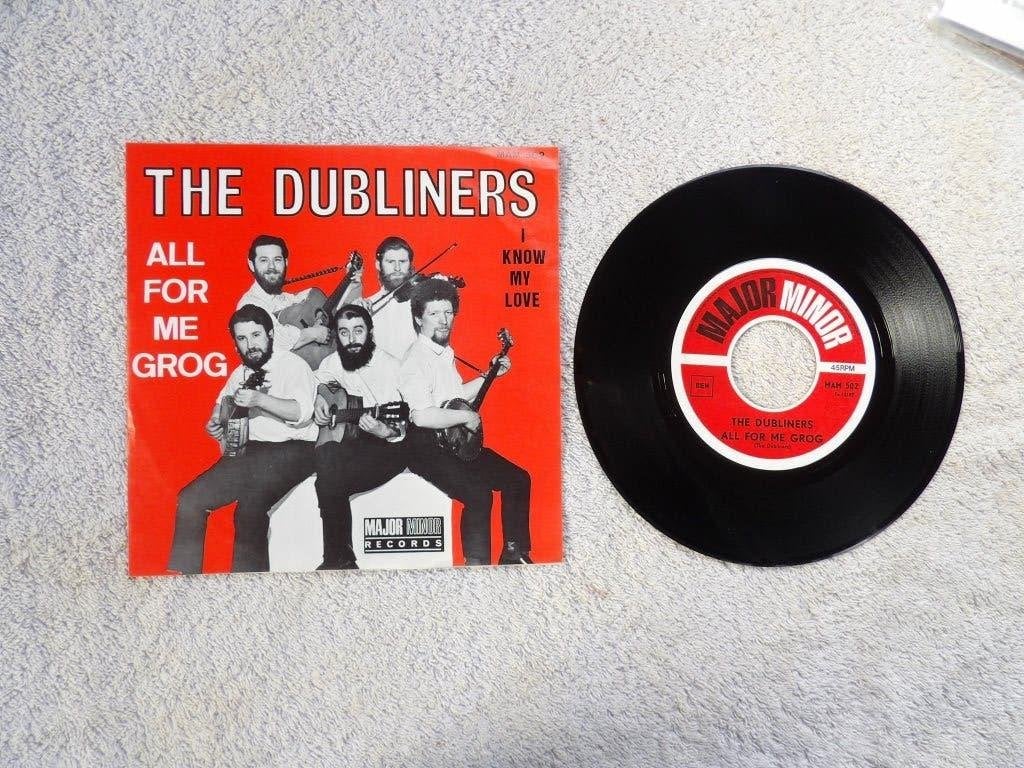 The Dubliners - all for me grog ( sixties ), Cd's en Dvd's, Gebruikt, Overige genres, 7 inch, Ophalen of Verzenden