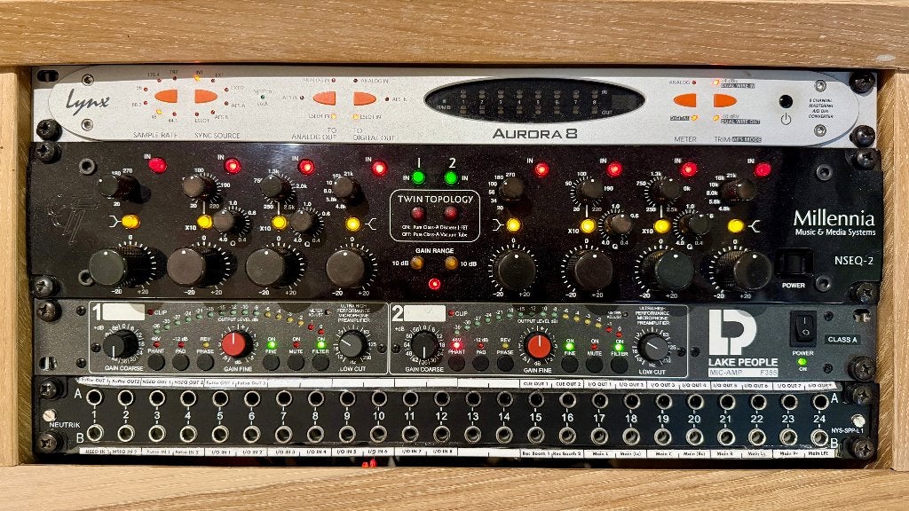 Lynx Aurora 8 audiointerface met Thunderbolt kaart, Ophalen, Gebruikt, Audio