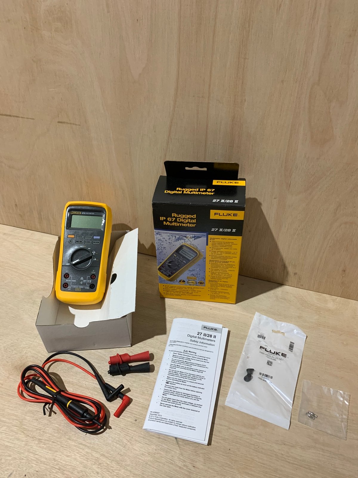 Fluke 27 II Multimeter - NIEUW in doos -, Fluke, Fluke, Fluke, Multimeter