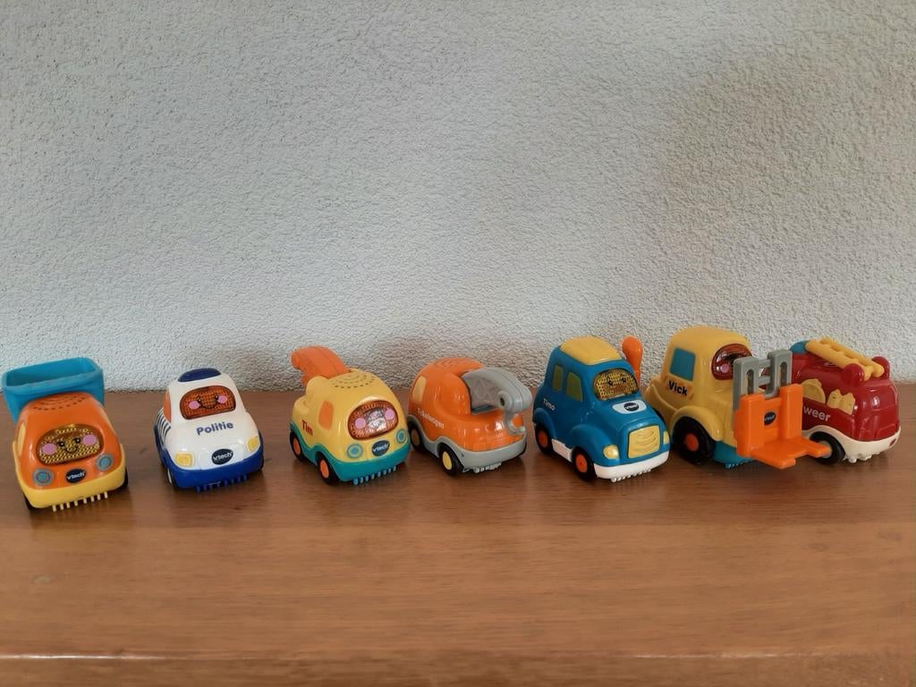 Toet toet auto's 7 stuks, Ophalen, 2 tot 4 jaar