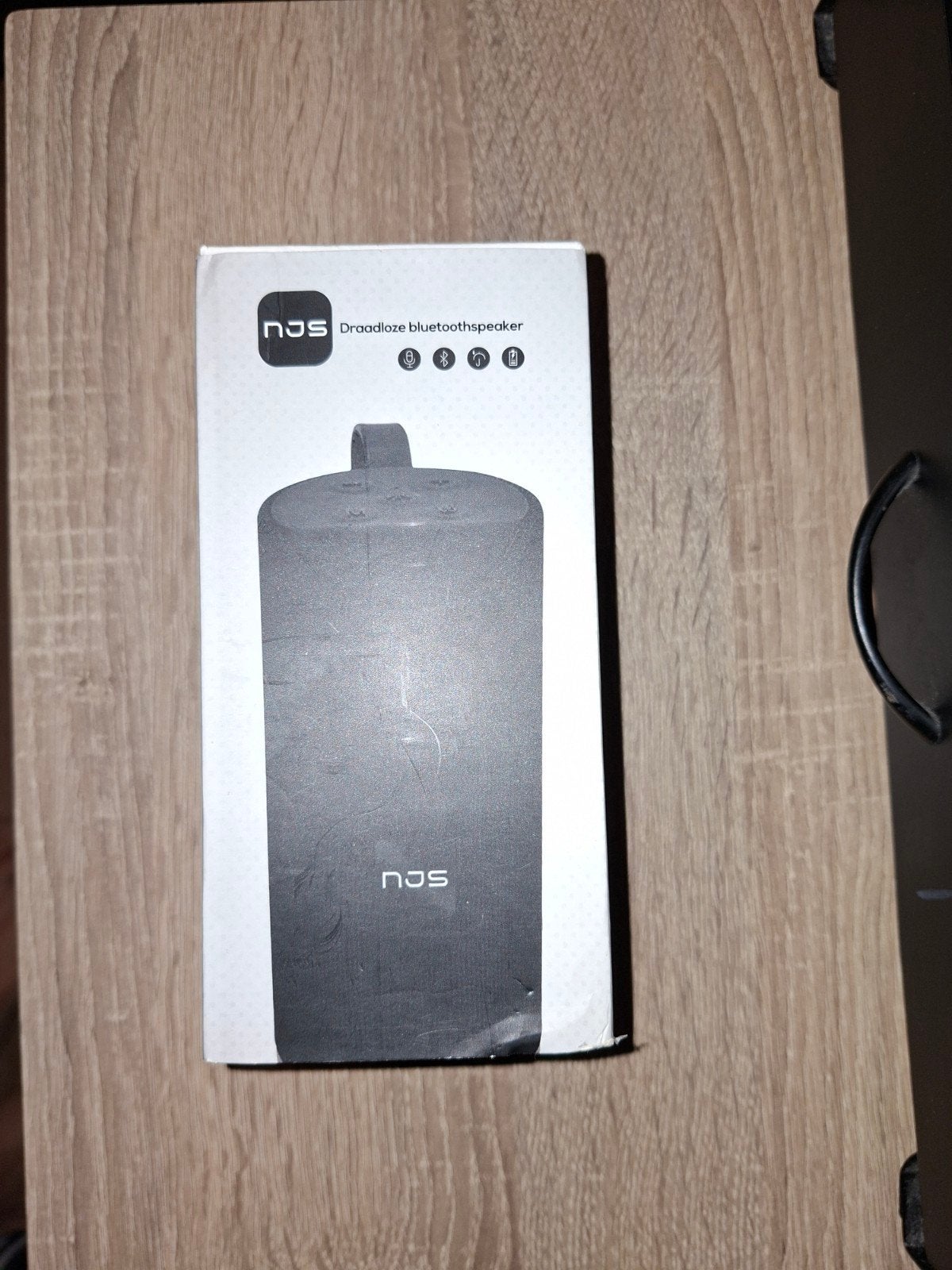 NJS Draadloze Bluetooth Speaker - Compact en Draagbaar, Nieuw, Draagbare speaker, Bluetooth, Minder dan 60 watt