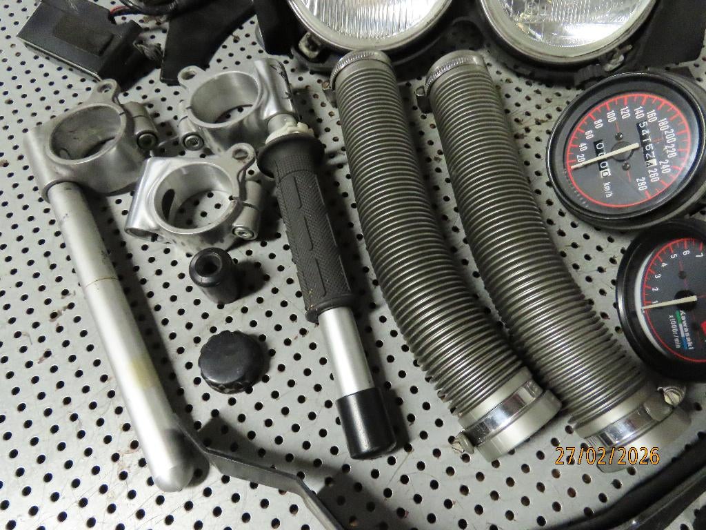 Kavel (kleine verzameling) ZXR750 onderdelen ZXR 750 J mod., Kawasaki, Ophalen of Verzenden, Gebruikt, Japan