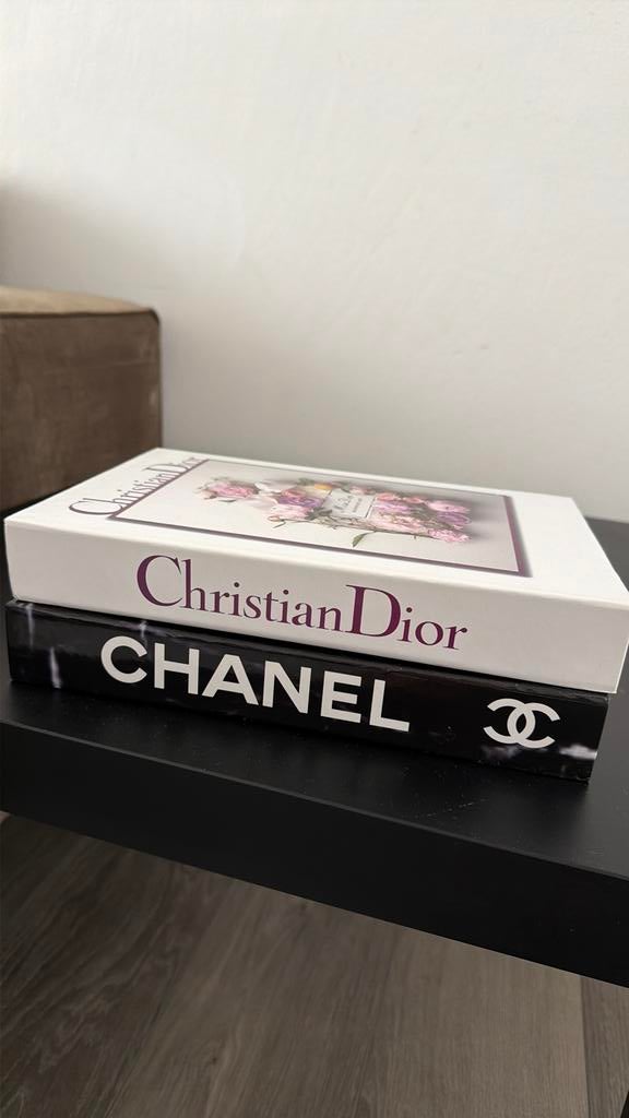 Chanel & Dior sierboeken/opberg €9, Ophalen, Zo goed als nieuw, Mode algemeen