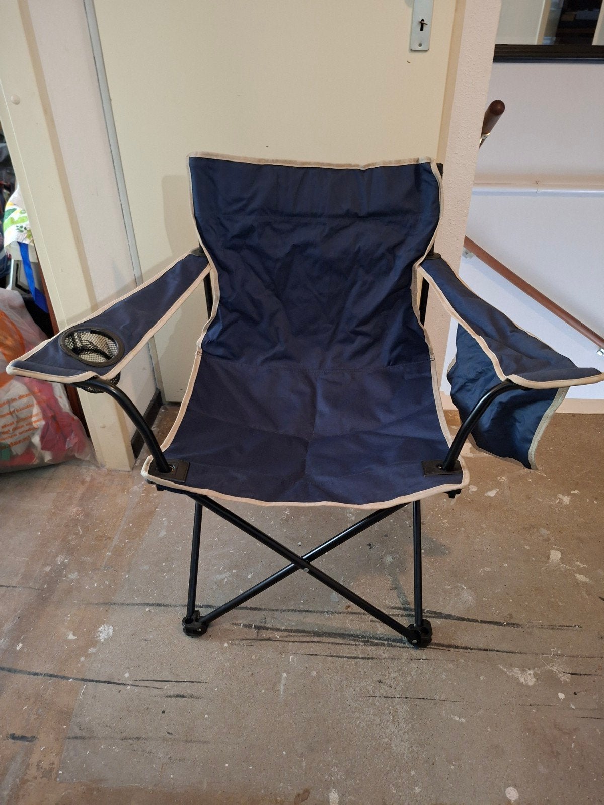 Comfortabele Visstoel / Campingstoel met Bekerhouder, Ophalen of Verzenden
