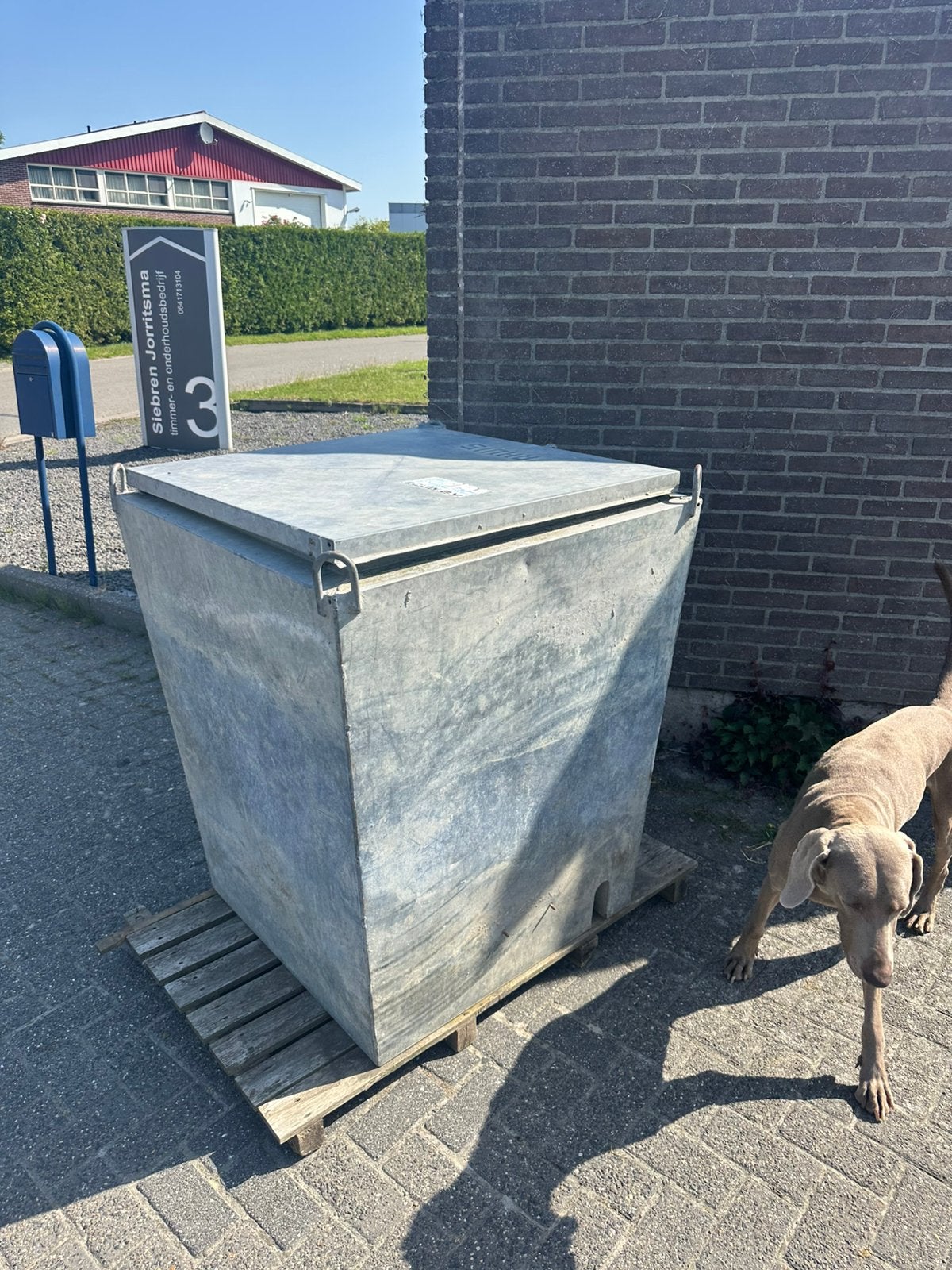 Waterput bouwput bouw aansluiting, Ophalen, Zo goed als nieuw