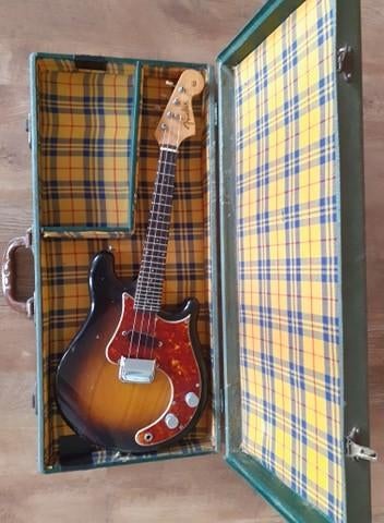 Fender Mandocaster Mandoline 1960 Nieuwstaat, Muziek en Instrumenten, Snaarinstrumenten | Mandolines, Ophalen, Gebruikt