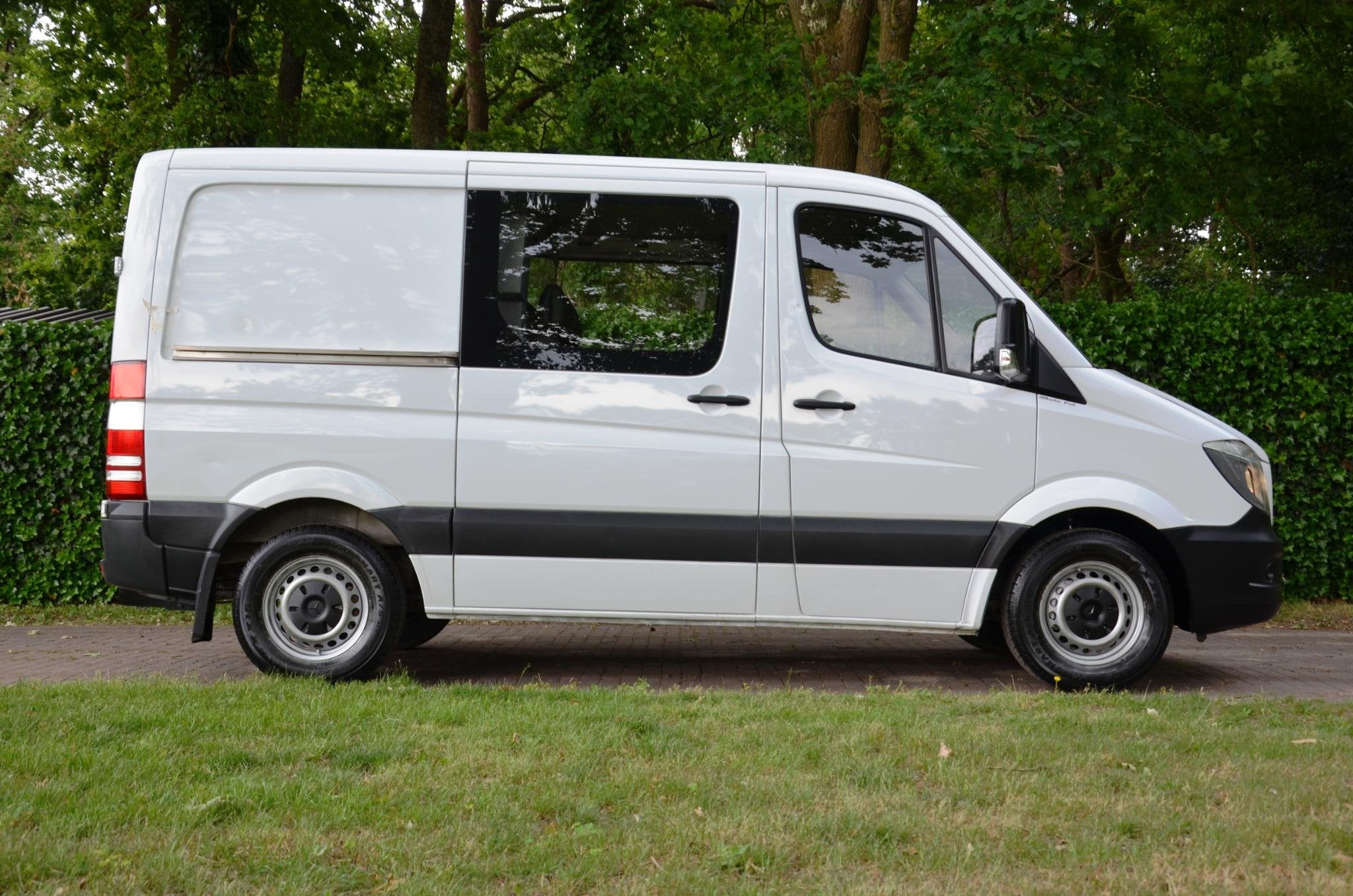 Mercedes-Benz Sprinter 313 CDI L1 H1 Dubbele Cabine 6-Persoo, Auto's, Bestelauto's, Euro 5, 4 cilinders, Mercedes-Benz, Bedrijf
