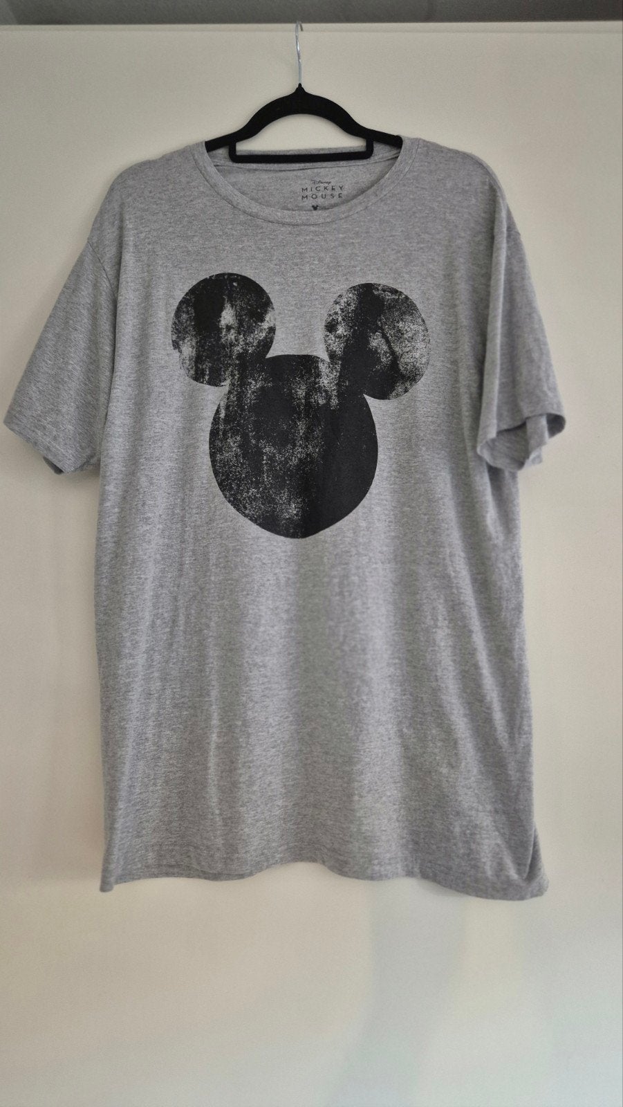 Disney Mickey Mouse T-shirt Grijs Maat L, Maat 52/54 (L), Ophalen of Verzenden, Grijs, Gedragen