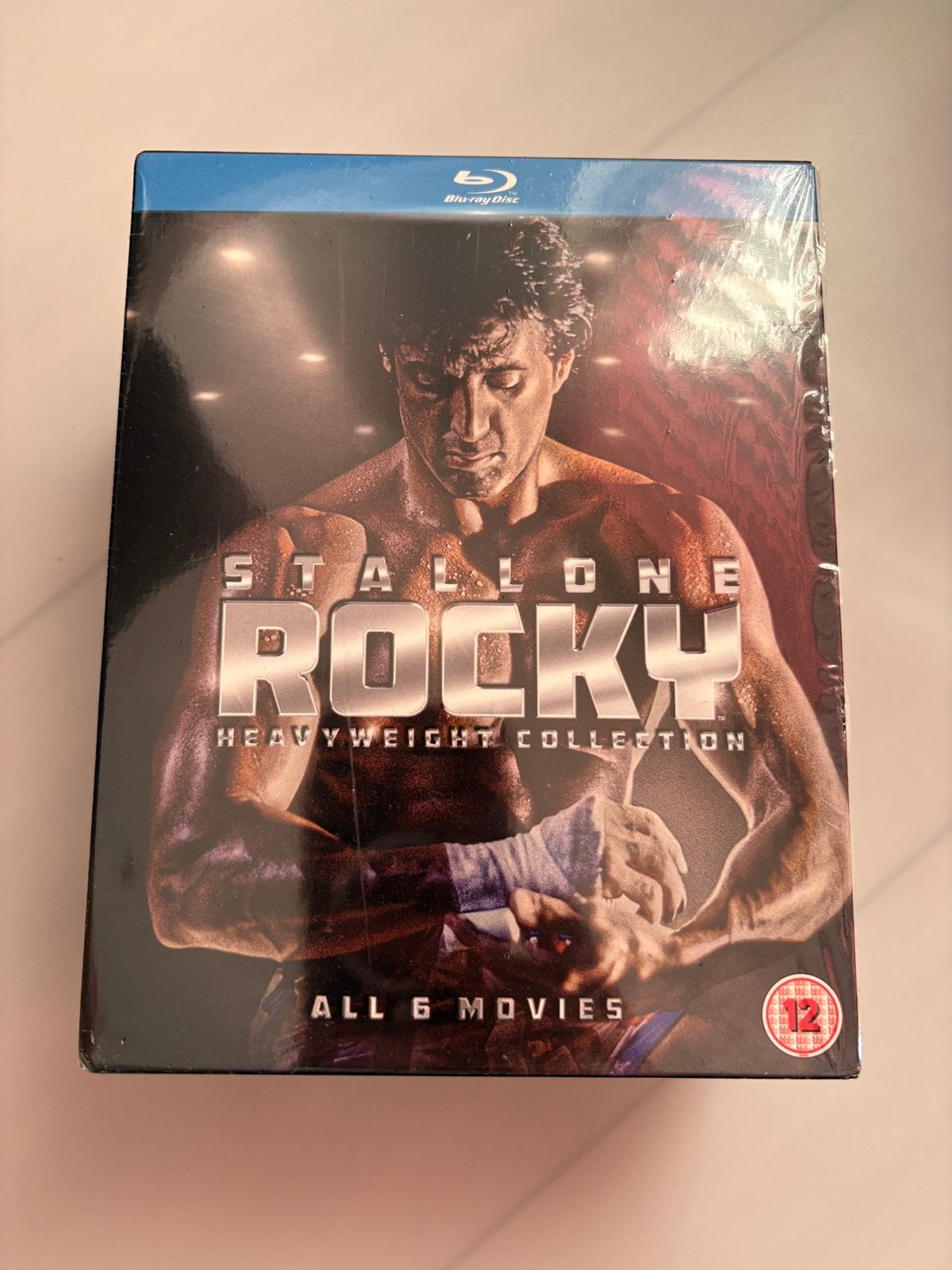 Rocky blu ray box, UK, All 6 Movies, Stallone, Heavyweight, Ophalen of Verzenden, Zo goed als nieuw