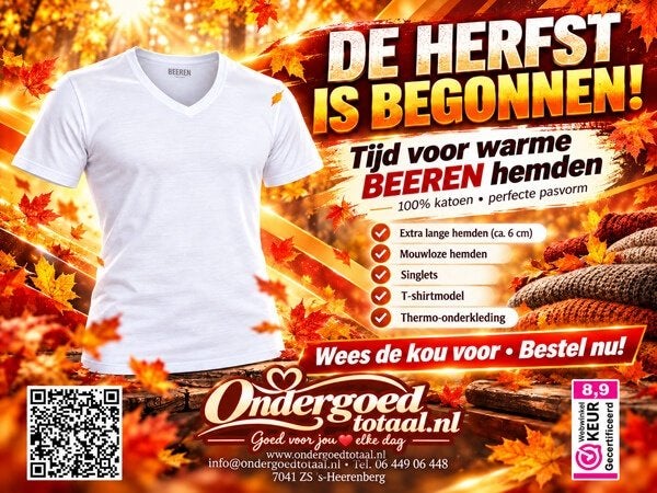 Beeren heren en dames hemden, Verzenden, Hemd