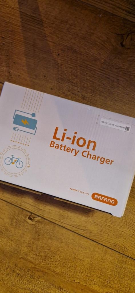 Bafang Li-ion Acculader voor E-bike, Ophalen of Verzenden, Nieuw