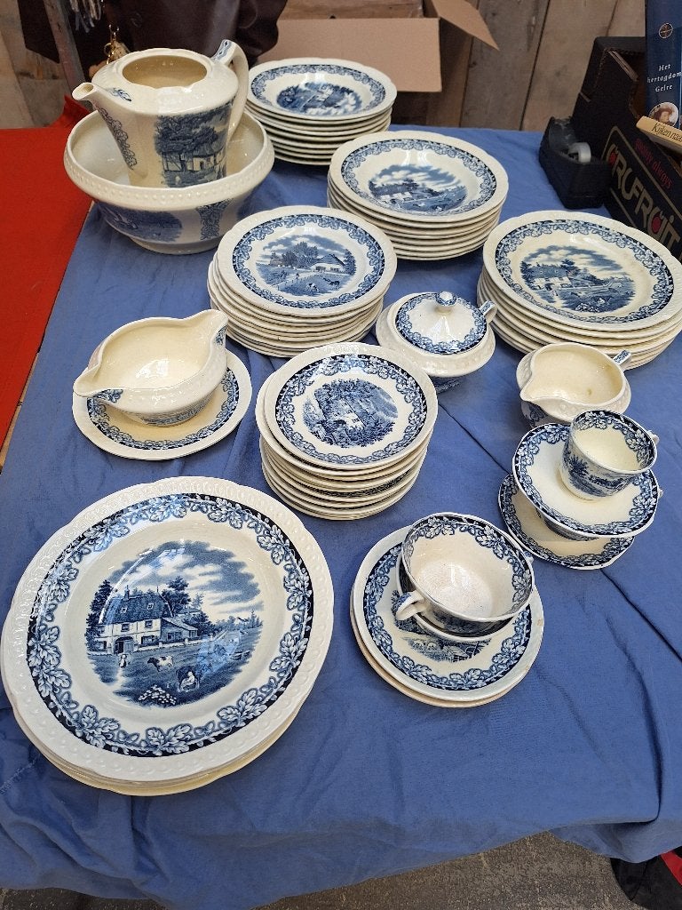 vintage servies, Antiek en Kunst, Ophalen