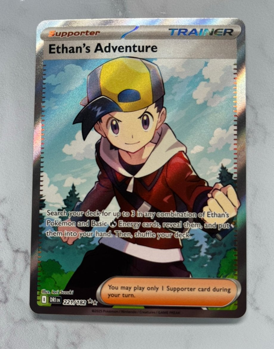 Ethan’s adventure 221/182, Ophalen of Verzenden, Nieuw, Losse kaart, Foil