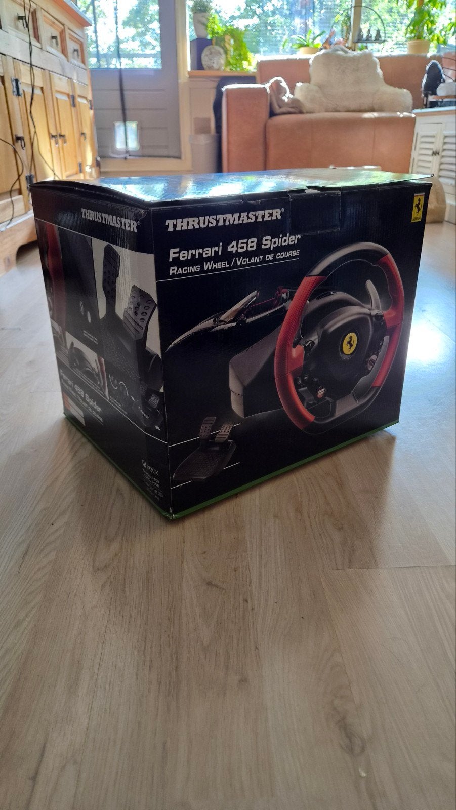 Thrustmaster Ferrari 458 Spider race stuur - Xbox only, Ophalen, Gebruikt, Stuurtje of Sportattribuut