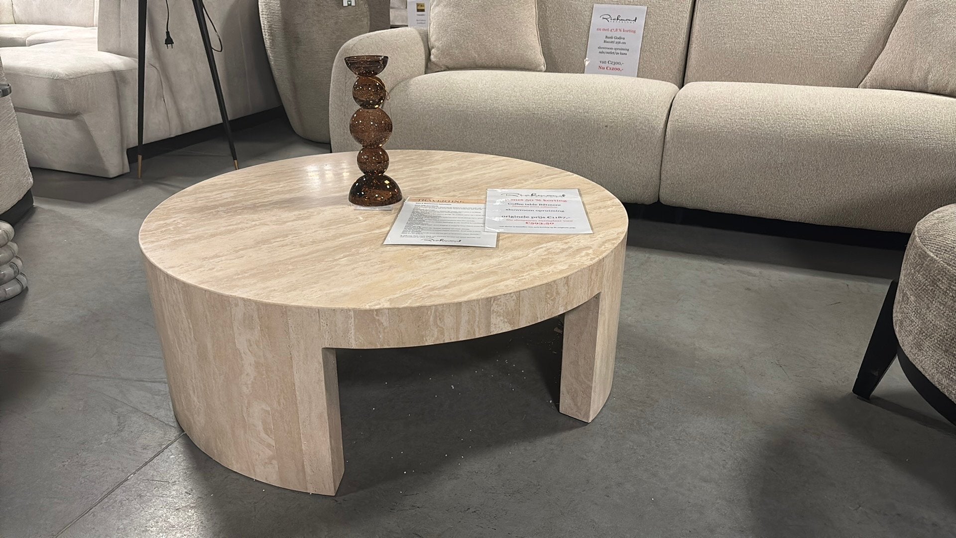 Salontafel Biltmore Richmond Interiors, Huis en Inrichting, Tafels | Salontafels, Ophalen, 100 tot 150 cm, 50 tot 100 cm, Zo goed als nieuw