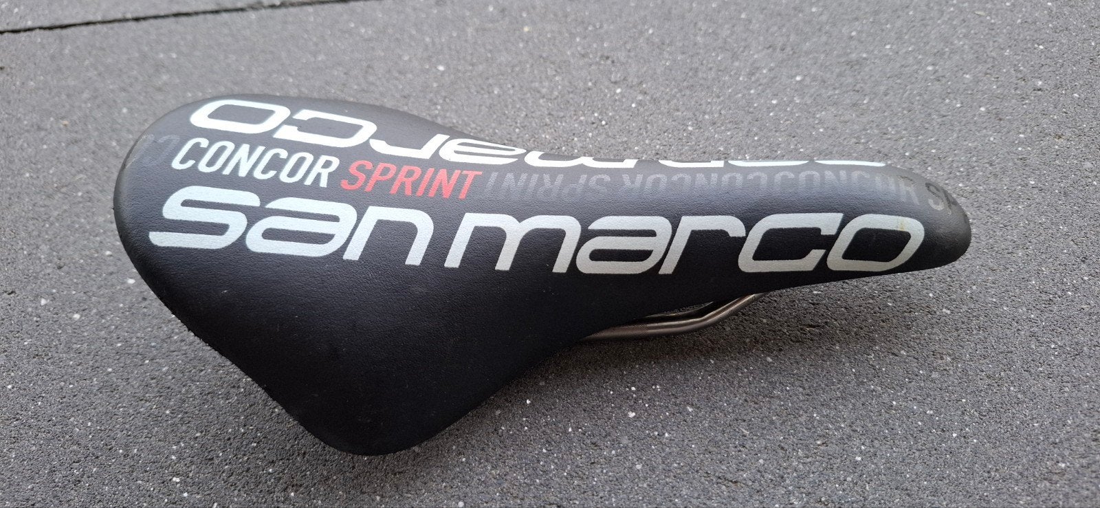 San Marco Concor Sprint Zadel - Vintage Racefiets Zadel, Fietsen en Brommers, Fietsonderdelen, Gebruikt, Overige materialen, Ophalen of Verzenden