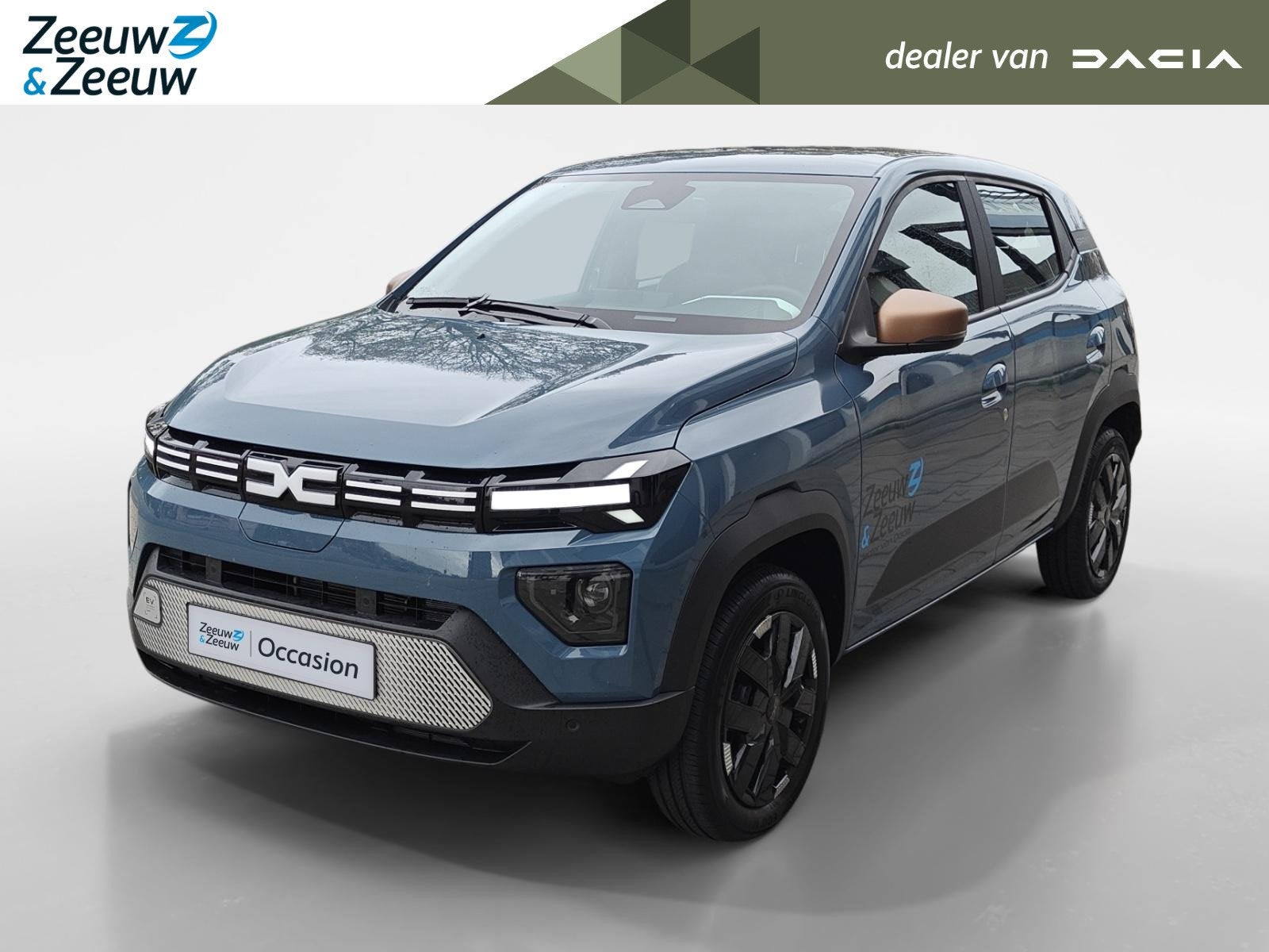 Dacia Spring Expression 70 24.3 kWh | Pack City & Power | Ca, Auto's, Stof, Zwart, Origineel Nederlands, 71 pk