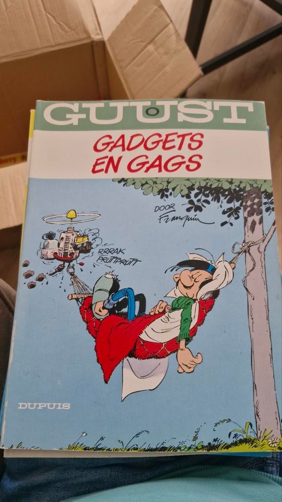 Guust Flater - Stripboekserie nr 0 tm 11, Eén stripboek, Ophalen of Verzenden, Gelezen, Franquin