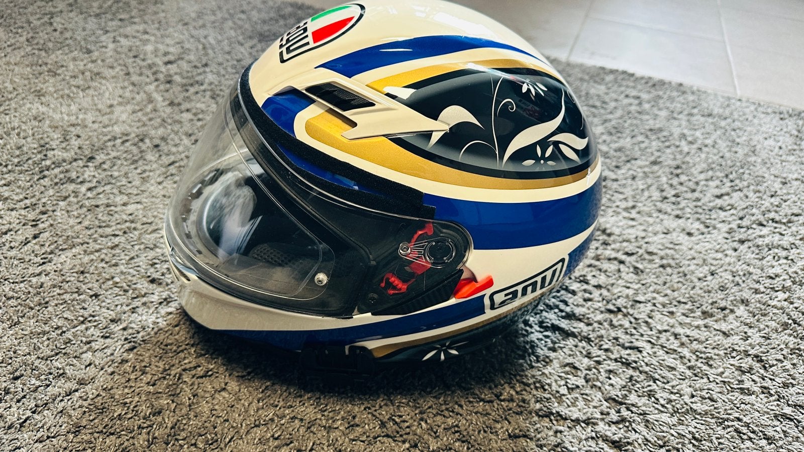 AGV Skyline Wings motorcycle helmet, Motoren, Ophalen of Verzenden, Tweedehands, Integraalhelm, AGV