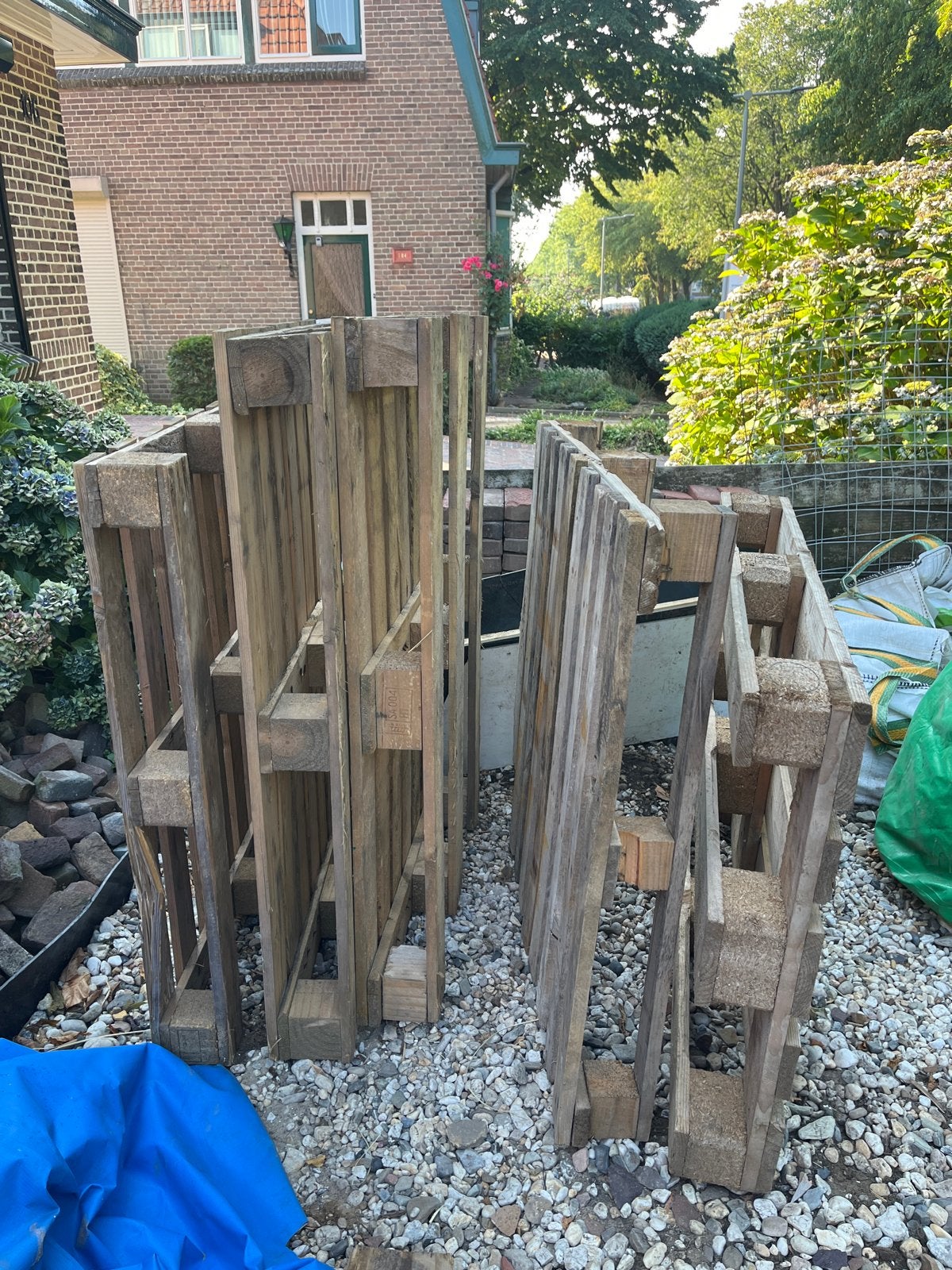 Pallets - Ideaal voor diverse projecten, Ophalen, Gebruikt, 50 mm of meer, Pallet