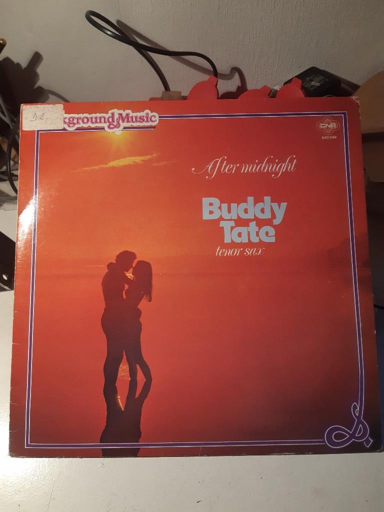 Buddy Tate-background music (Z212-123), Ophalen of Verzenden, Zo goed als nieuw, Overige formaten