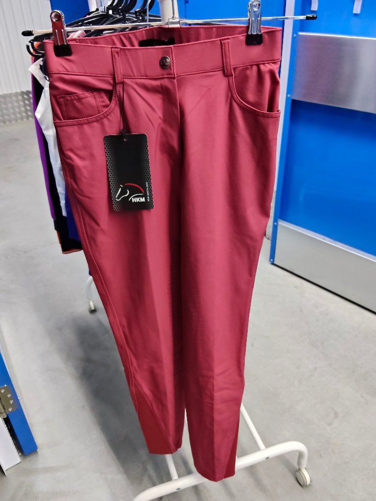 Rijbroek HKM Sunshine red 34, Dieren en Toebehoren, Paardrijkleding, Ophalen of Verzenden, Nieuw, Dressuur, Onderkleding