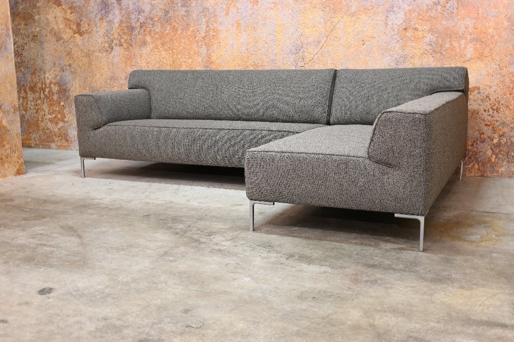 NIEUWbeklede stoffen Design on Stock Bloq hoekbank, 250 tot 300 cm, Design on Stock, Hoekbank, Design on Stock