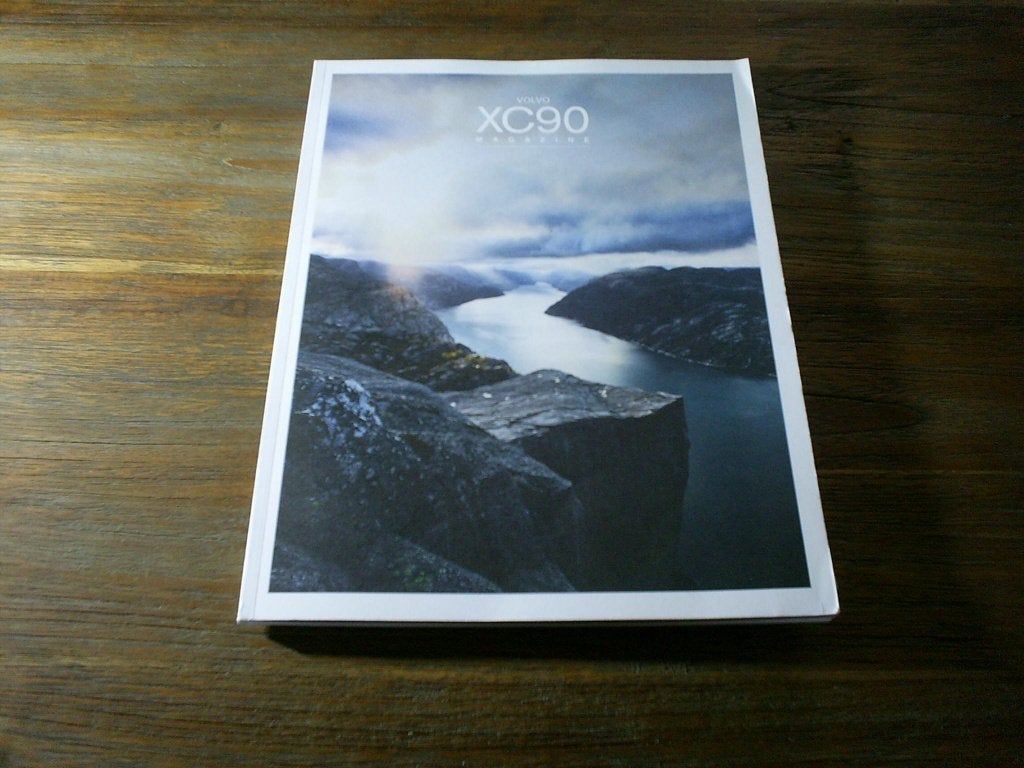 Volvo XC 90 + Poster 8 / 2014 68 pag., Verzenden, Zo goed als nieuw, Volvo