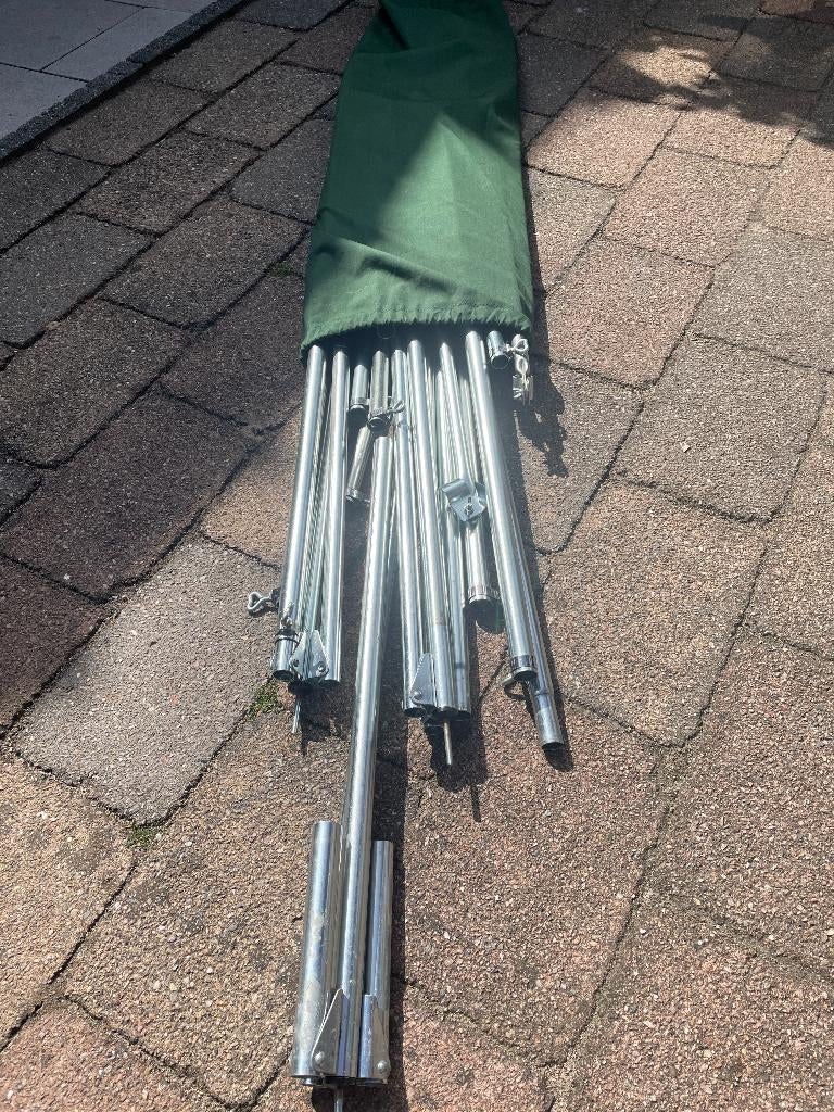Reda luifel met zijwanden(2 stuks) incl.stokken-4,20mx2,10m, Caravans en Kamperen, Ophalen, Gebruikt, Reda