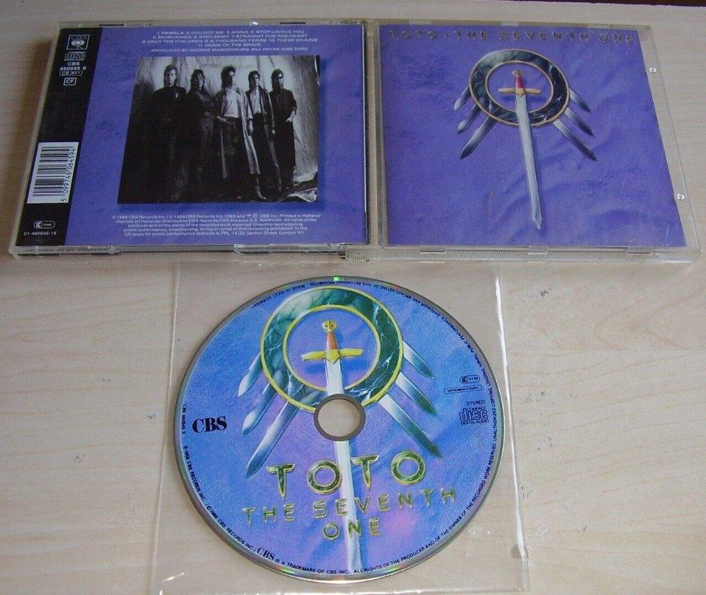 Toto - The Seventh One Picture CD 1988, Ophalen of Verzenden, Gebruikt, Poprock