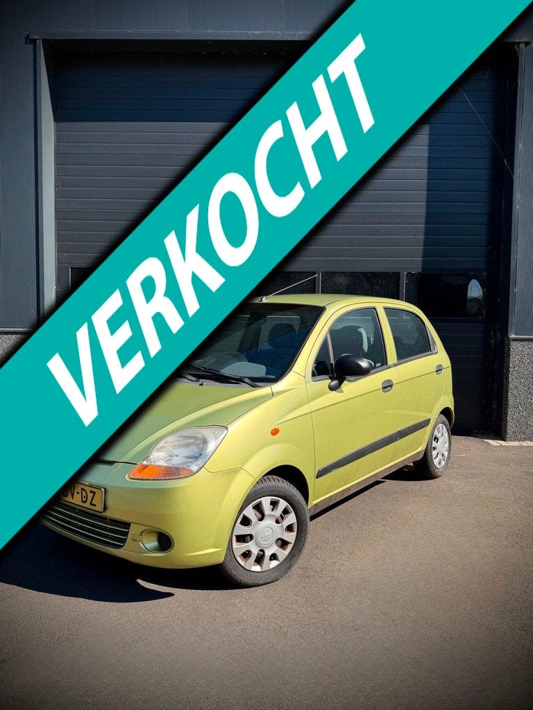 Chevrolet Matiz #Inruiler rijdt en schakelt goed!, Auto's, Voorwielaandrijving, Stof, Gebruikt, Bedrijf
