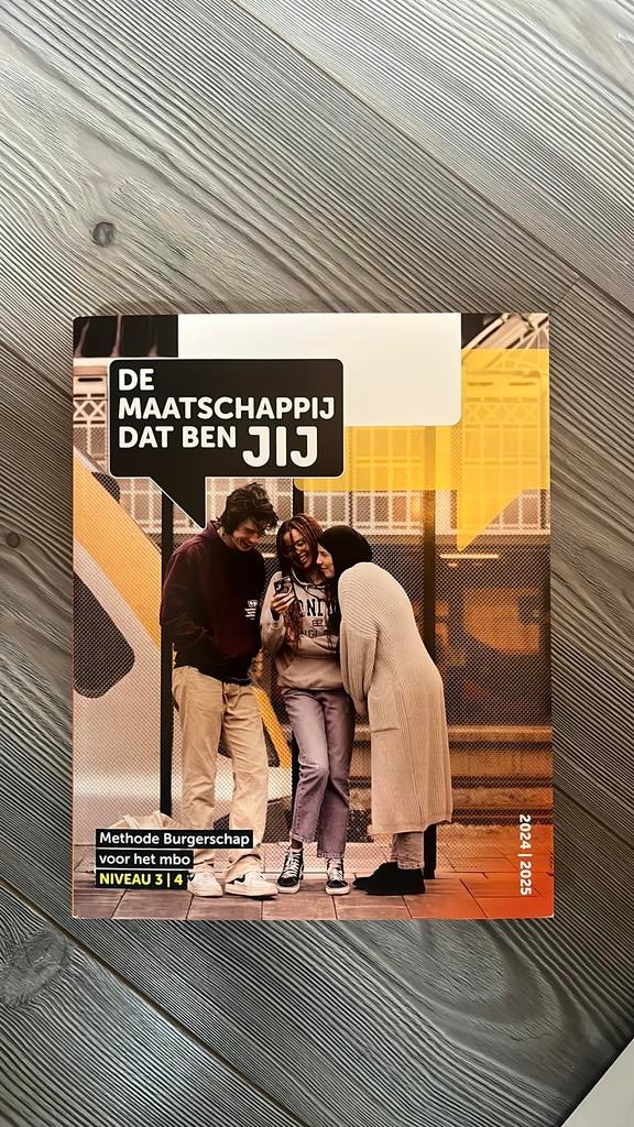 De maatschappij dat ben jij, Boeken, Schoolboeken, Ophalen, Nieuw, Maatschappijleer
