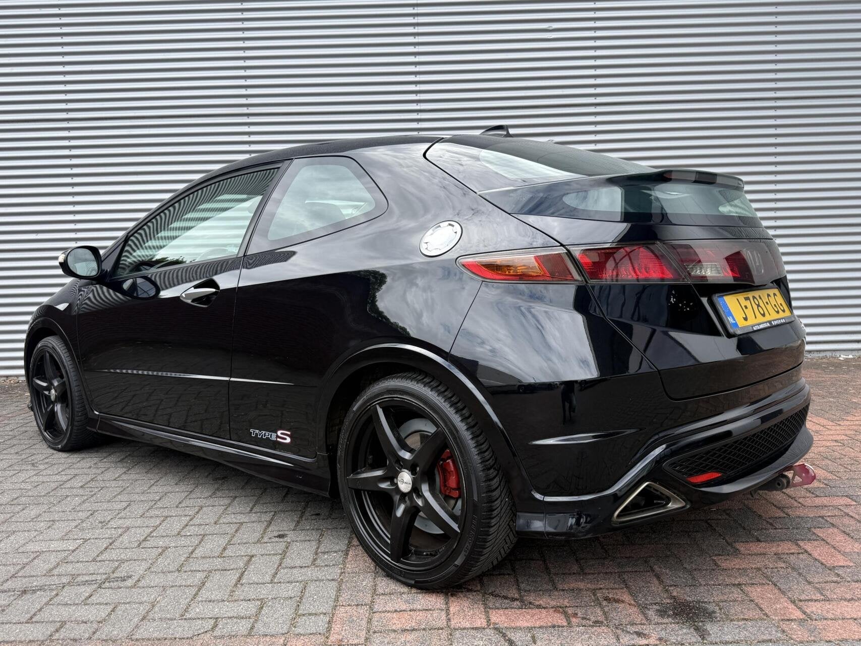 Honda Civic 1.8 Type S Sport Airco Cruise MF Stuur Trekhaak, Voorwielaandrijving, Gebruikt, Zwart, 4 cilinders