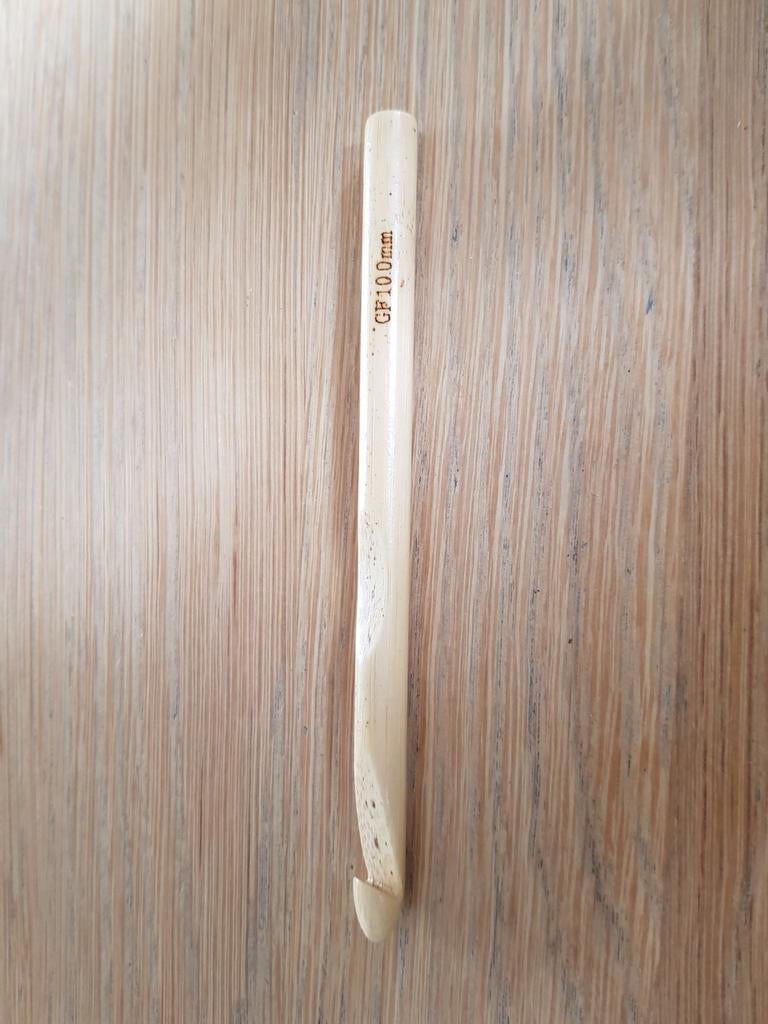 Houten haaknaald 10.0 mm, Ophalen of Verzenden, Haken