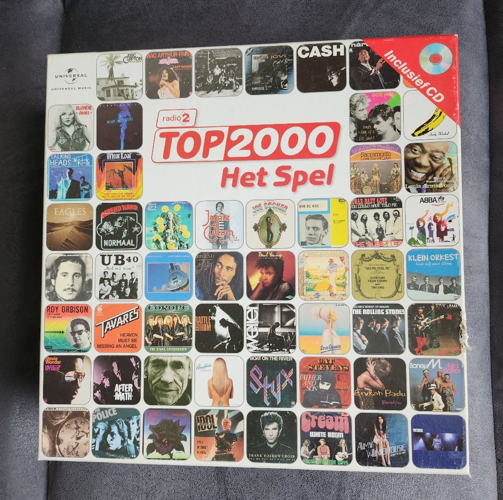 Radio 2 Top 2000 Het Spel bordspel., Ophalen of Verzenden, Gebruikt