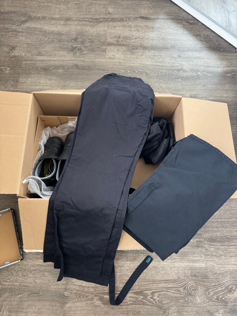 Greiff Professionele Chef Kleding, Wit, Lang, Gedragen, Ophalen
