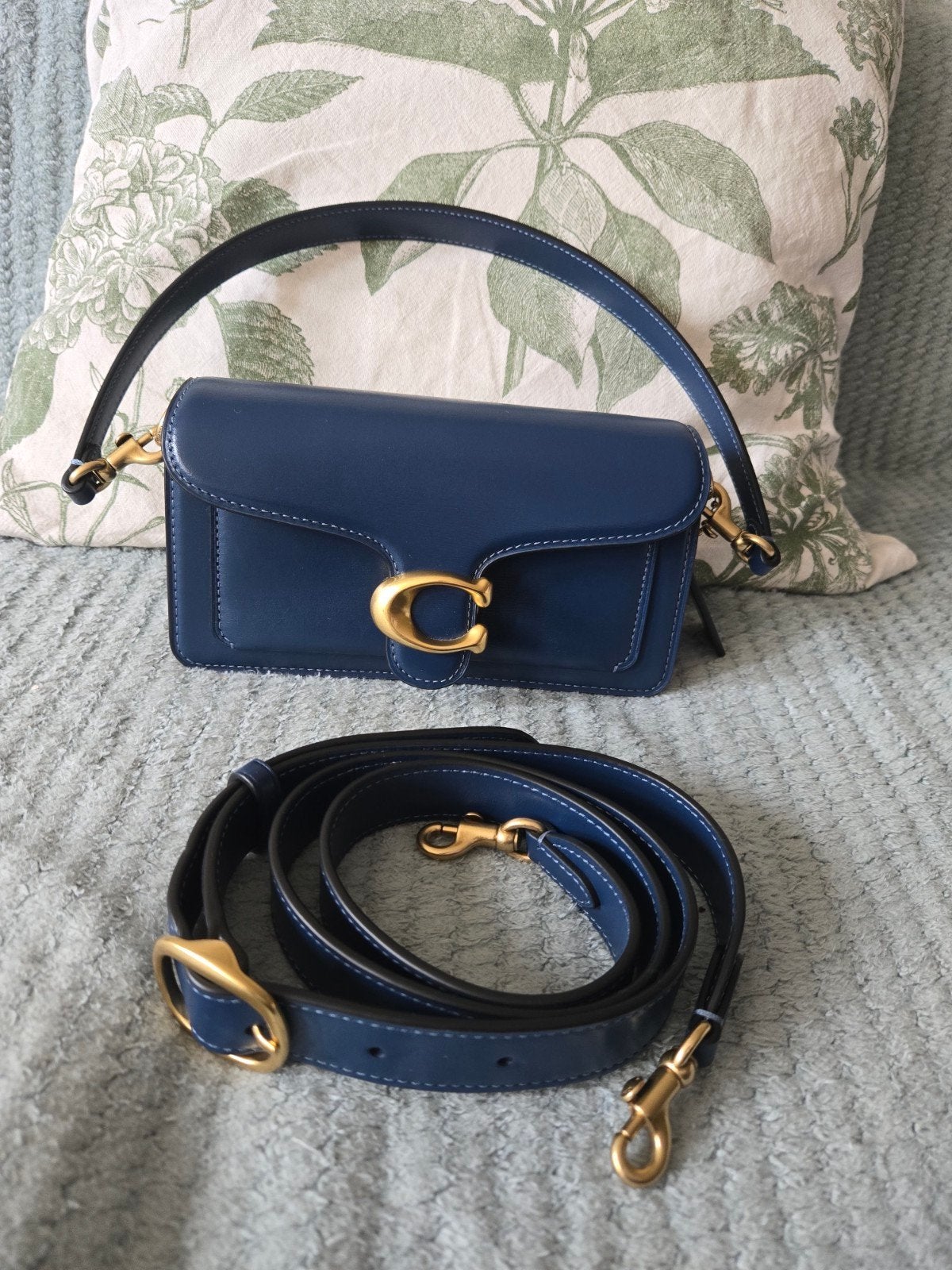 Zo goed als nieuwe Coach Tabby 20 handtas, Sieraden, Tassen en Uiterlijk, Tassen | Damestassen, Ophalen, Zo goed als nieuw, Blauw