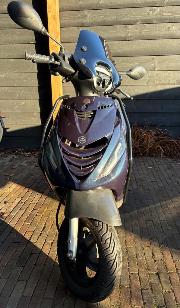 Piaggio Zip | blauw kenteken, Fietsen en Brommers, Scooters | Piaggio, Ophalen, Zip, Benzine, 50 cc